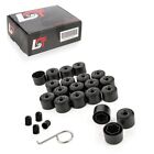 20x Wheel Bolts Wheel Hexagon Caps Theft-Proof 0 21/32in Black for Audi Q5