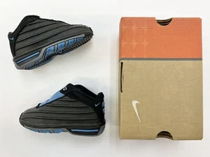 1999 Vintage Baby Nike Wheresyagame Black Royal sz 7.5C toddler leather shoes. - Picture 1 of 8