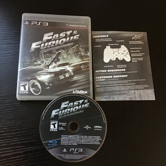 Jogo Fast & Furious Showdown - PS3 - Sebo dos Games - 10 anos!