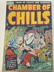 CHAMBER of CHILLS #23 Oct 1951 Coverless w/ copied cover complete and solid - Picture 1 of 10