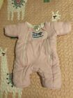 Baby Merlin's Magic Sleepsuit Pink Cotton Size Large 6-9 Months 18-21 Lbs