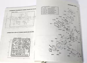 PANASONIC WV-BL200/WV202/WV-204 CAMERA SERVICE MANUAL - Picture 1 of 4