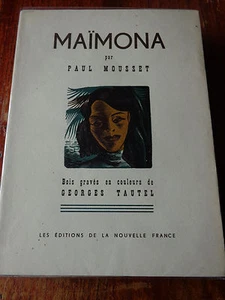 Maïmona par Paul Mousset illustrations Georges Tautel Numéroté sur Vélin - Picture 1 of 1