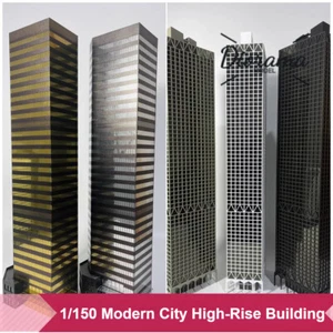 Diorama 1/150 Hochhaus Bürogebäude Modell Modern City Wolkenkratzer Szene Modell - Bild 1 von 22