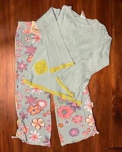 NWT Adorable Boutique KEEDO Pant Set Fun & Colorful Retail $58 Large 6/7 - Picture 1 of 12