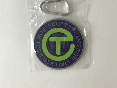 Disco de poner Scotty Cameron Circle T 2020 púrpura lima con mosquetón disco CT Tour Foto 1 de 2