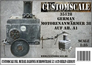 CS 35128 German Motorenanwärmer 38 auf Sd. A1 Customscale 1:35 - Picture 1 of 7