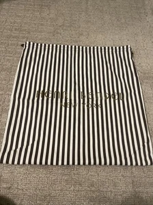 Henri Bendel New York Large Dust Bag Cover For Handbags Brown White 22" x 22" - Picture 1 of 3