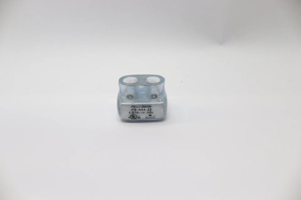 Penn Union IPB-S Series Terminal Strip Aluminum Clear IPB-NA-4-2S - Image 1 of 1