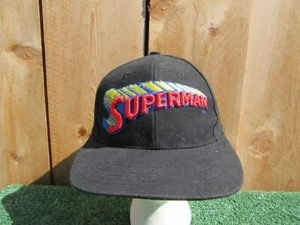 Brand New Vintage 1997 Warner Bros Store Superman 3D Baseball Hat Cap - Picture 1 of 10