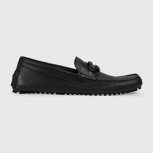 Gucci Interlocking G Leather Drivers (Please request your size for purchasing) - Picture 1 of 4