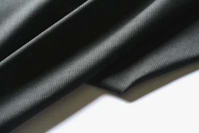 GRIS MEDIO ALFILER FINO RAYAS LANA PURA LUJO SASTRERÍA HECHO EN ITALIA PARA DIOR E167 Foto 1 de 4