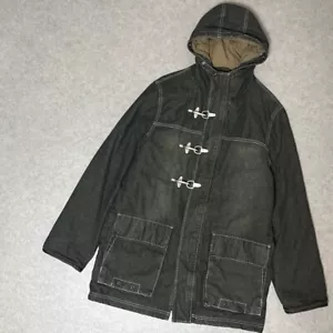 BLUES Fireman Jacket Coat Vintage Old Clothes Denim massive Men's Outerwear Auth - Picture 1 of 11