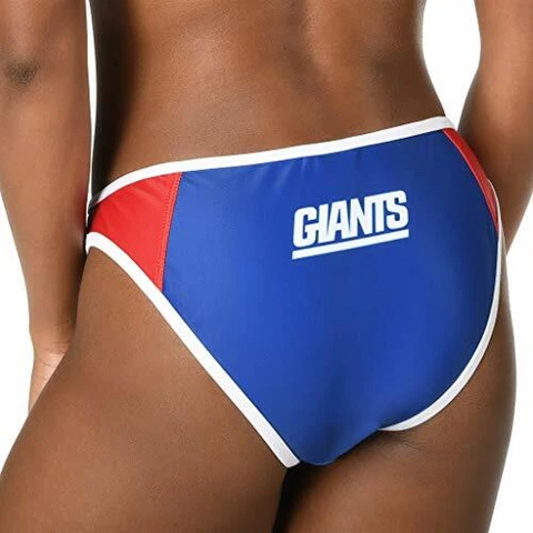 Forever Collectibles Women's New York Giants Team Logo Swim Suit Bikini Bottom Cover