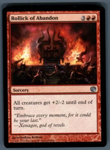 MTG Rollick of Abandon Sorcery Journey Into Nyx 108 JOU Uncommon - Picture 1 of 1
