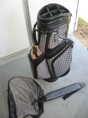 Bolso de carro modelo Siena de lujo Burton para damas, divisor de 6 vías, correa, cubierta, + logotipo Foto 1 de 4