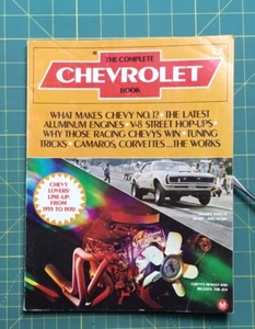 1970 THE COMPLETE CHEVROLET BOOK CHEVY LOVERS LINE UP FROM 1955 TO 1970 192 Pgs - Picture 1 of 7