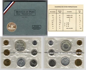 France Coin - 1969 Series - Monnaie de Paris - ""Fleurs de Coins"" Coins - FDC - Picture 1 of 5