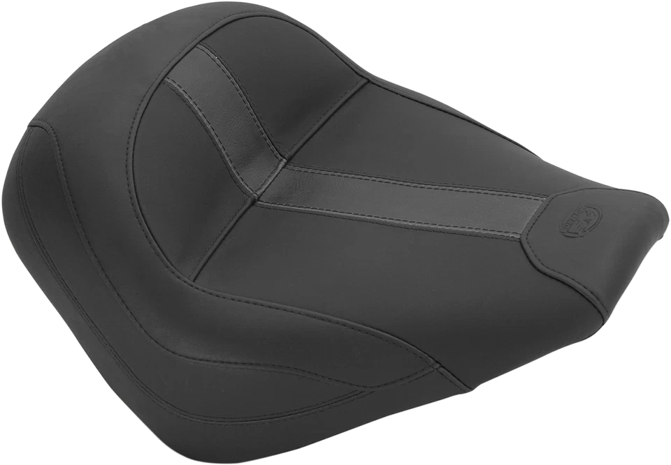 Mustang винтажное виниловое соло черное широкое сиденье 13 дюймов для Indian Scout 2015-2023 75374 - Изображение 1 из 1