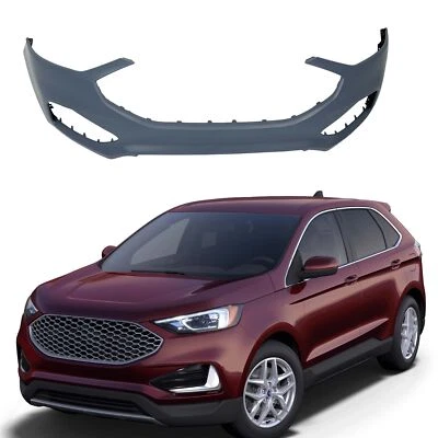 Cubierta de parachoques delantero imprimada apta para Ford Edge 2019-2024 sin asistencia de estacionamiento FO1014135 Foto 1 de 4