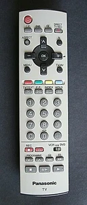 Panasonic EUR7628010 TV Remote Control Unit Original Genuine Pre-owned - Picture 1 of 4