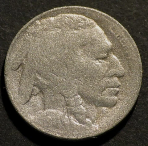 1914 D Key Date Buffalo Nickel Horn Details Holo-Restored Coin A879 Cover