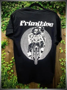 PRIMITIVE David Mann biker easyridesr vintage motorcycle shirt harley chopper t - Picture 1 of 5
