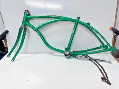 1965 Schwinn Stingray Frame & Forks Flamboyant Lime   Repaint  MA  3 Speed - Image 1 of 4