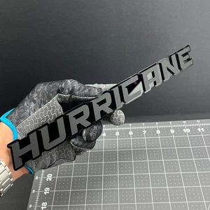 1PC HURRICANE 3D Multicolor Acrylic Emblem Badge for Car SUV or Truck - Picture 1 of 12