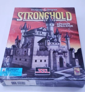 Dungeons Dragons Stronghold Kingdom Simulator IBM PC Big Box Spiel Neu Sealed! - Bild 1 von 7