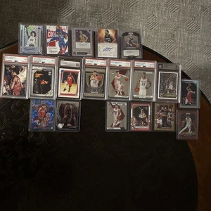Jalen Green, Tyler Hero. & Anthony Davis PSA Graded Rookie Cards Lot, Autos - Bild 1 von 14