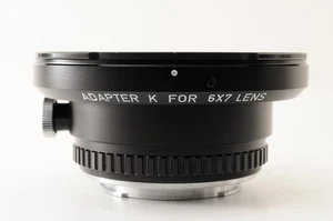 Incl. US Duty [N MINT] ASAHI PENTAX ADAPTER K for 6x7 67 Medium Lens From JAPAN - Picture 1 of 10