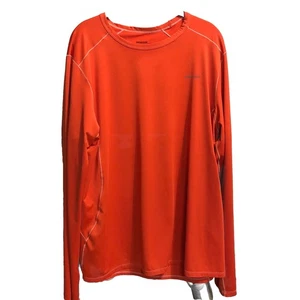 Patagonia Shirt Herren XL orange Performance leichter Pullover Stretch Angeln - Bild 1 von 9