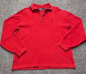 Polo Ralph Lauren Camisa de Rugby Para Hombres Grande Manga Larga Pullover Poni Calce Clásico - Imagen 1 de 10