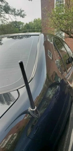 7" Short Black Rubber Antenna Mast Power Radio AM/FM for Nissan Altima 1993-1999 - Picture 1 of 10