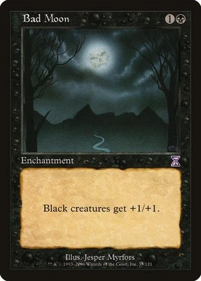 Time Spiral Timeshifted  MTG  Bad Moon   Magic - Image 1 of 2