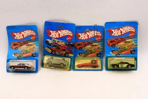 Lot Of 4 Hot Wheels Sealed New Stutz Blackhawk Tricar X8 Seville Sheriff - Picture 1 of 13