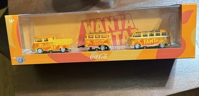 Машины M2 самосвалы Coca-Cola TW40 - 1960 VW грузовик с двойной кабиной и 1960 VW комплект - Изображение 1 из 2