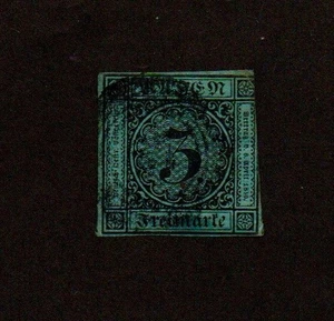 Germany - Baden - Scott 7 (Mi. 7) - Used - Picture 1 of 1