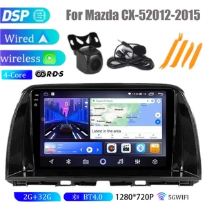 Autoradio 9" Android 13 Apple CarPlay GPS per Mazda CX-5 2012-2015 unità principale - Foto 1 di 14