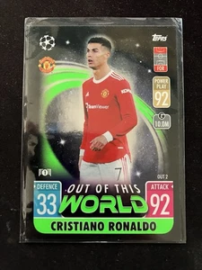 Topps Match Attax CL Extra 21/22 OUT 2 Cristiano Ronaldo Out of this World - Bild 1 von 2