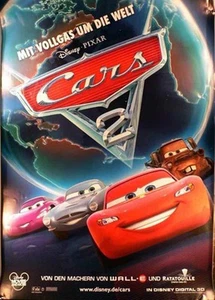 Cars 2 - Teaser - Filmposter A1 84x60cm gerollt - Bild 1 von 1