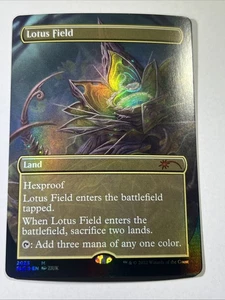 MTG Lotus Field (2023) Secret Lair 30th Anniversary Countdown Kit SLC NM FOIL - Picture 1 of 3