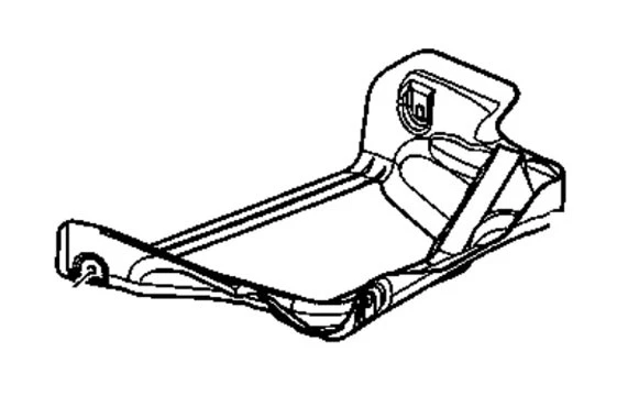 Protector de tanque de combustible para Chevrolet Malibu 2006-2007 22629654-AH genuino OEM Foto 1 de 1