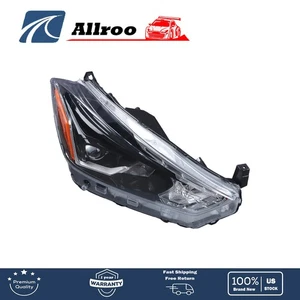 Right Side Black LED&Halogen For Nissan Kicks SR 2018-2019-2020 Front Headlight - Picture 1 of 12