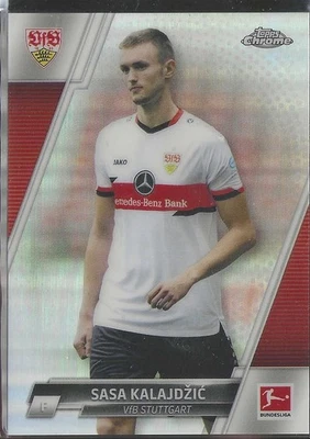 2021 Topps Chrome Bundesliga Refractor Sasa Kalajdzic Saša Kalajdžić Rookie RC - Image 1 of 2