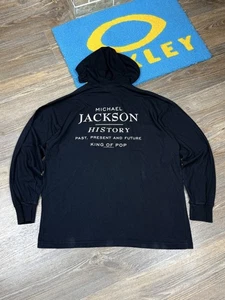 1994 Michael Jackson King of Pop Vintage Rare Long Sleeve Hood Shirt Size XL - Bild 1 von 9