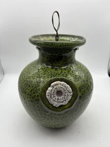 Hermosa maceta colgante verde debajo de gres al revés  - Imagen 1 de 6