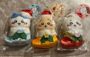 Chiikawa Ornament Maskottchen 3er Set Chiikawa Hachiware Usagi Nagano Neu im Karton Japan - Bild 1 von 1