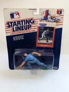 1988 GEORGE BRETT ROOKIE STARTING LINEUP FIGURE KANSAS CITY ROYALS RC New Sealed